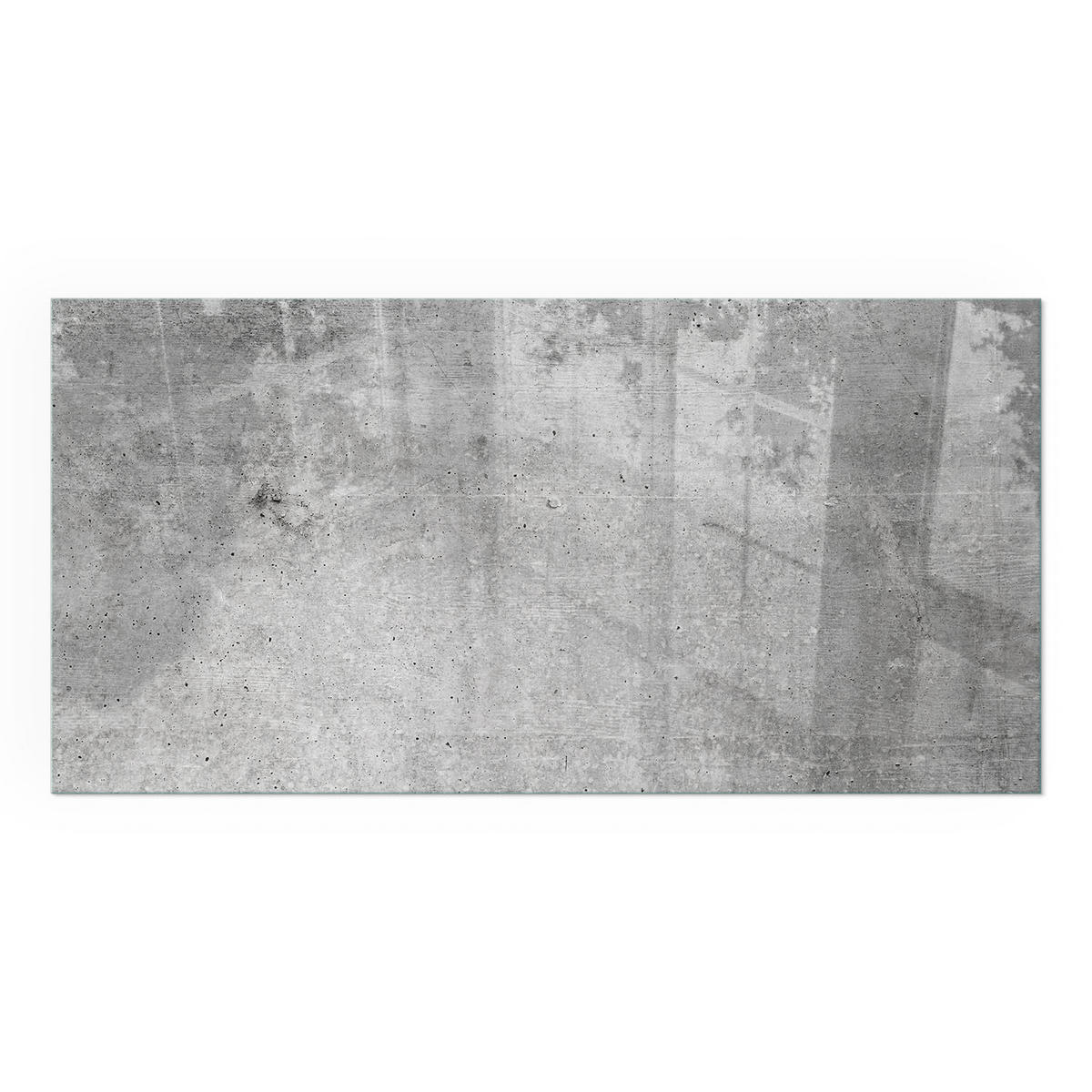 GLASPLATTE für Kamin 120x60 cm - Grau, Glas (120/60/0.4cm) - TULUP