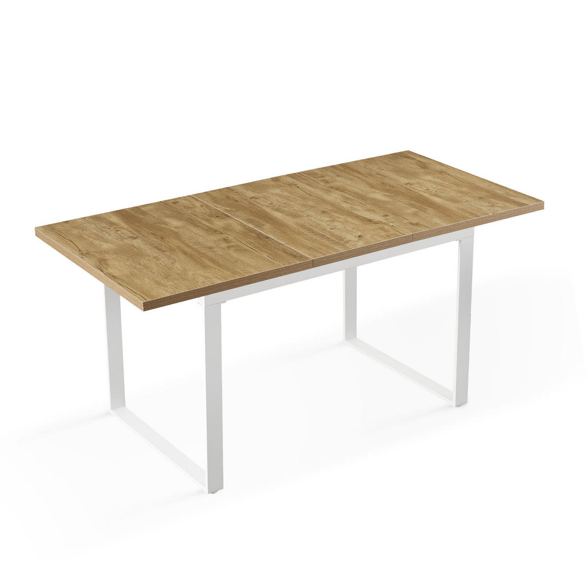 ESSTISCH LEVIN 120-160/80/76 cm Wildeiche - Wildeiche, Holz (80/120/76cm) - B&D Home