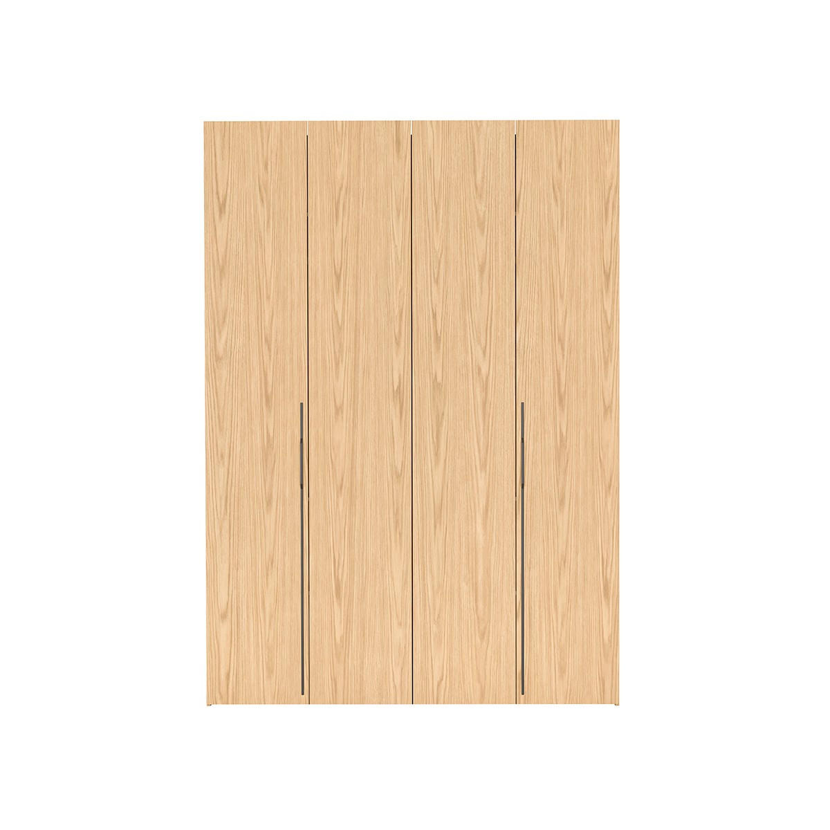 DREHTÜRENSCHRANK ANCONA 170/240/58cm 4-türig Eichefarben - Eichefarben, Holzwerkstoff (170/240/58cm) - MASSENO