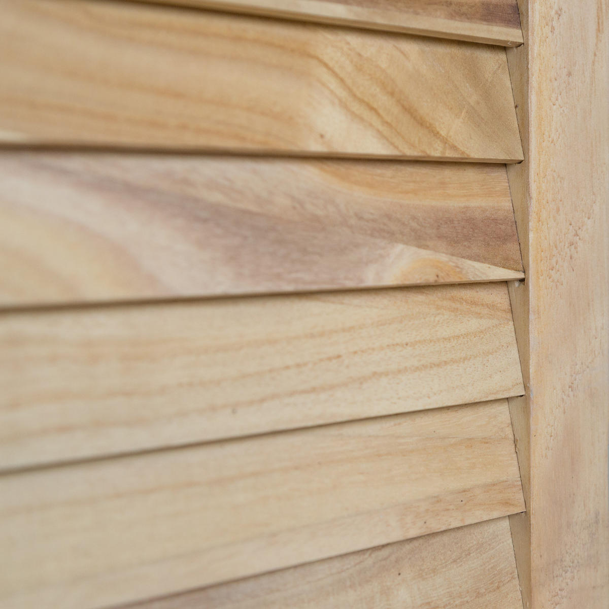 PARAVENT 160/170 cm Natur - Naturfarben, Holz (160/170/2cm) - Homestyle4u