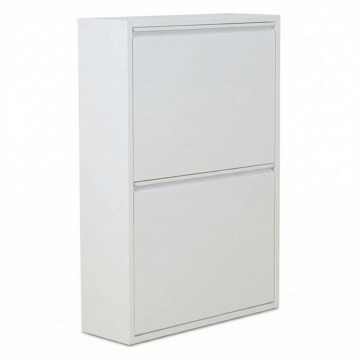 SCHUHSCHRANK Pisa Weiß 50/16/73 cm - Weiß, Metall (50/73/16cm) - ebuy24