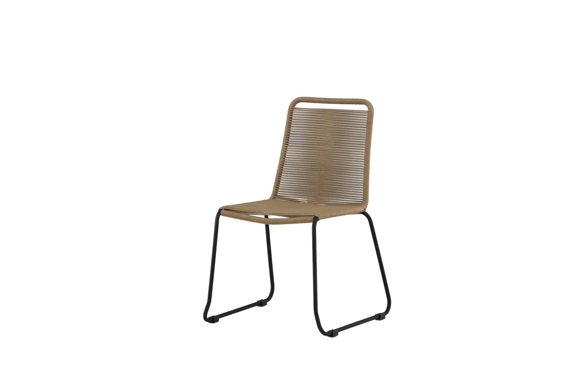 Furnlux Gartenessstuhl Beige 57x86x59 cm