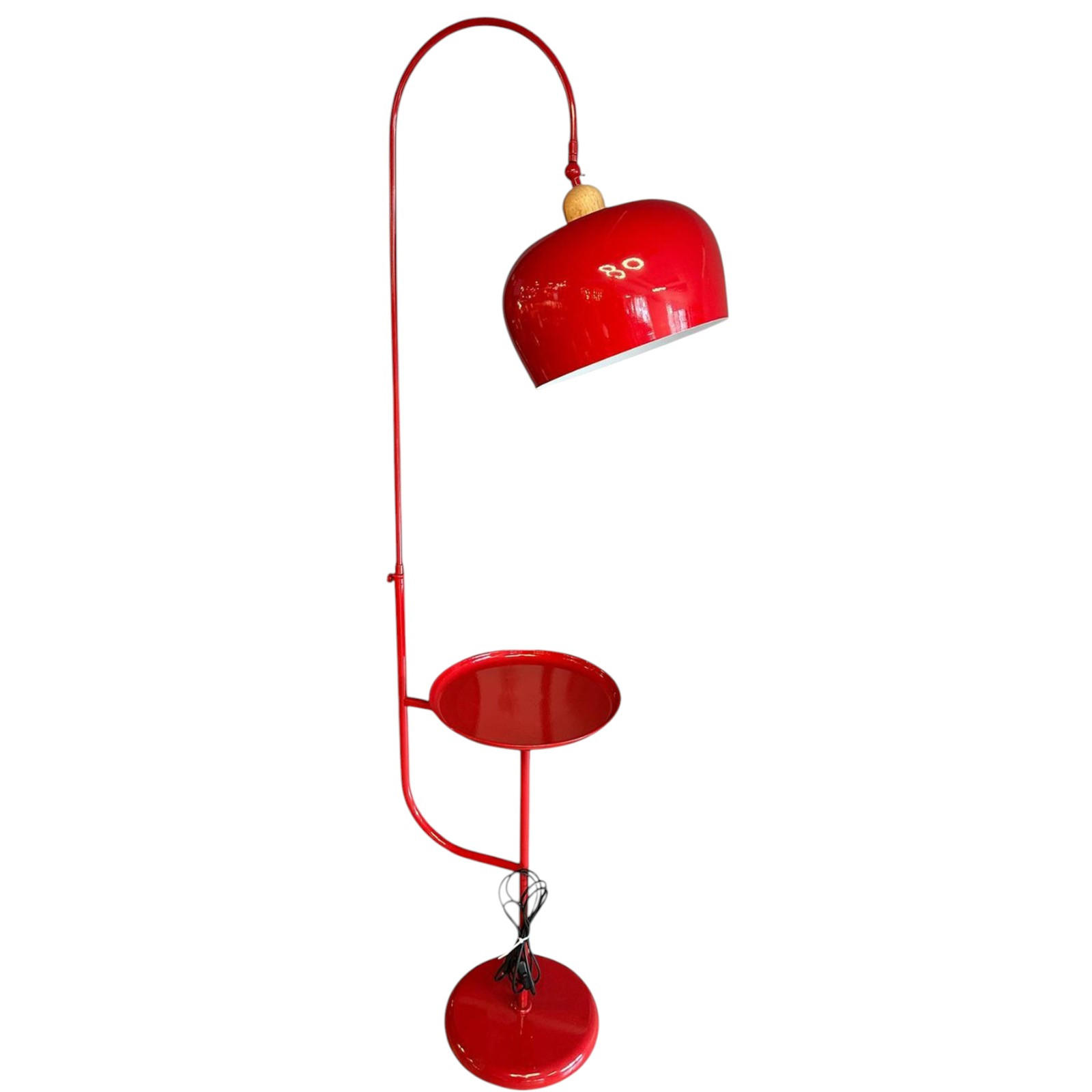 STEHLEUCHTE Cember 170 Cm - Rot, Metall (37/37/170cm) - Bamyum