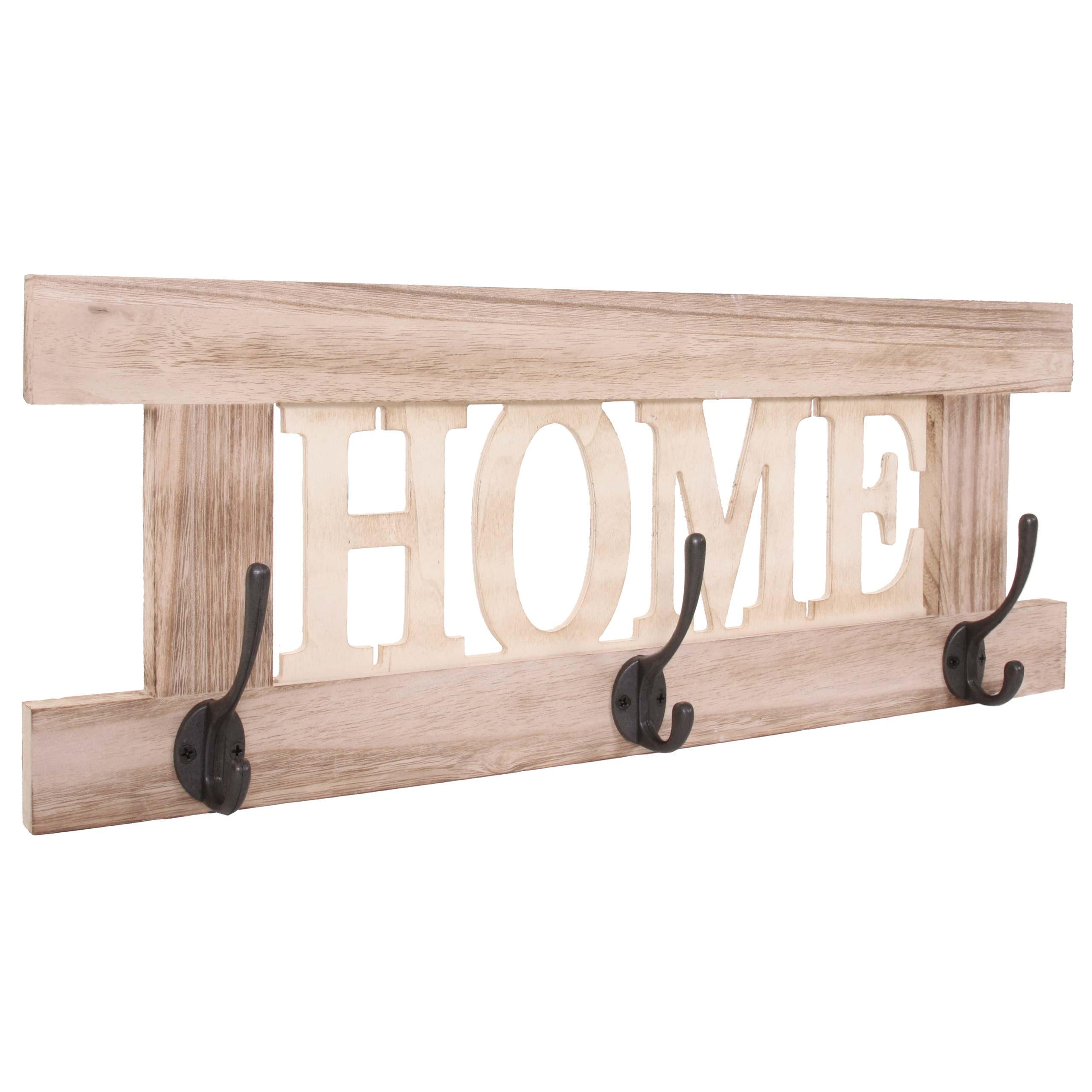 VÄGGGARDEROB HOME SHABBY-LOOK Beige 21/55/7 cm