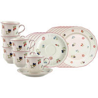 KAFFEESERVICE Petite Fleur bunt 18er Set - Multicolor, Keramik (1/1/1cm) - Villeroy & Boch