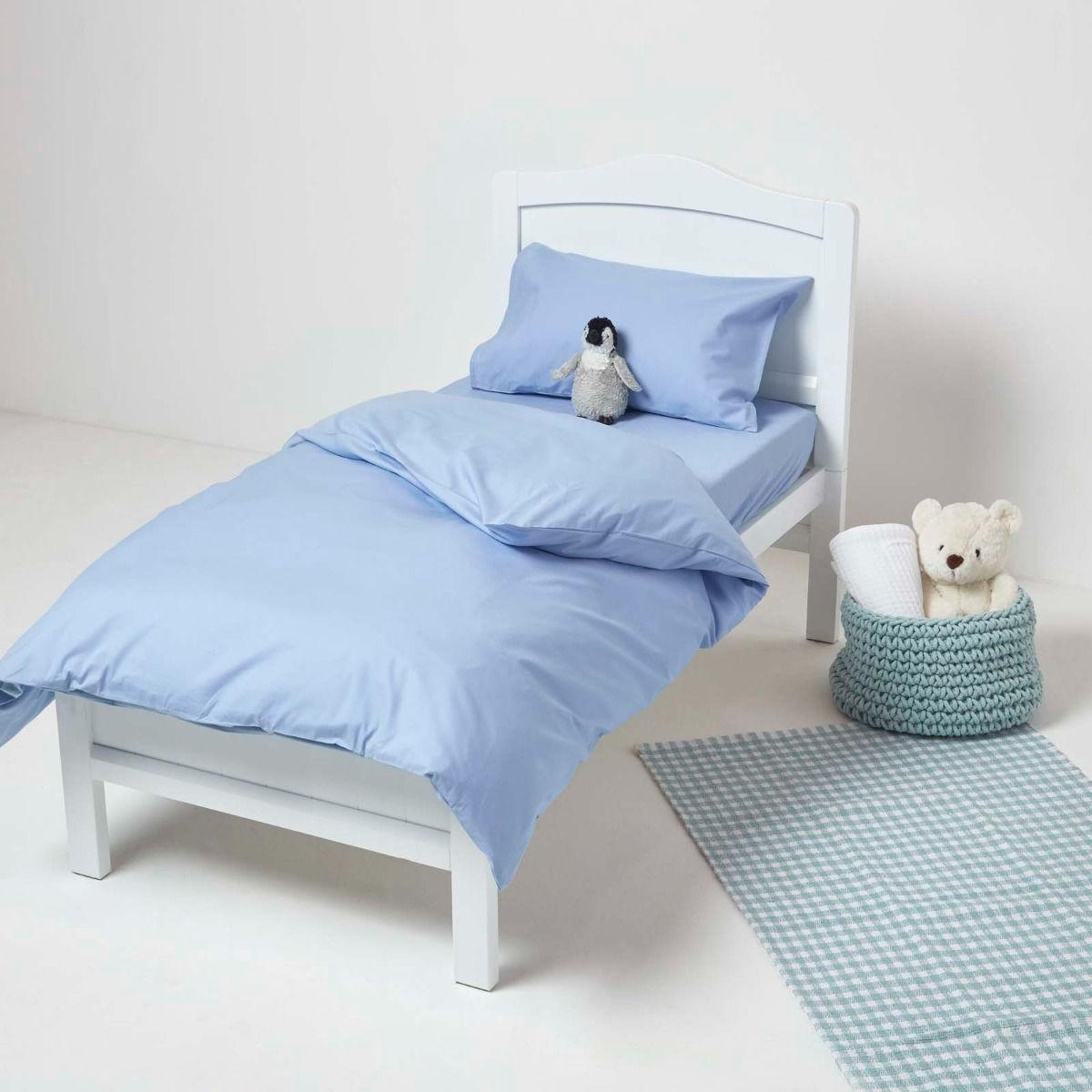 KINDERKISSEN Kopfkissen Federn & Daunen 40/60 cm - Weiß, Textil (40/60cm) - Homescapes