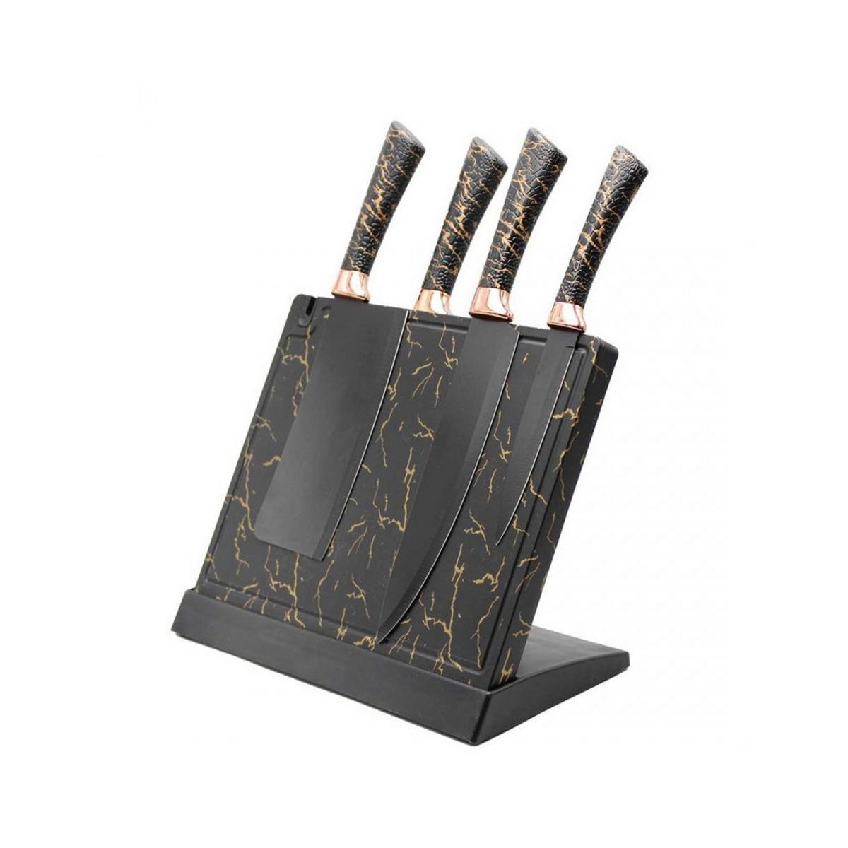 MESSERBLOCK Silber 27/23/27 cm 3772 - Silberfarben, Holz (23/27/27cm) - Brunbeste