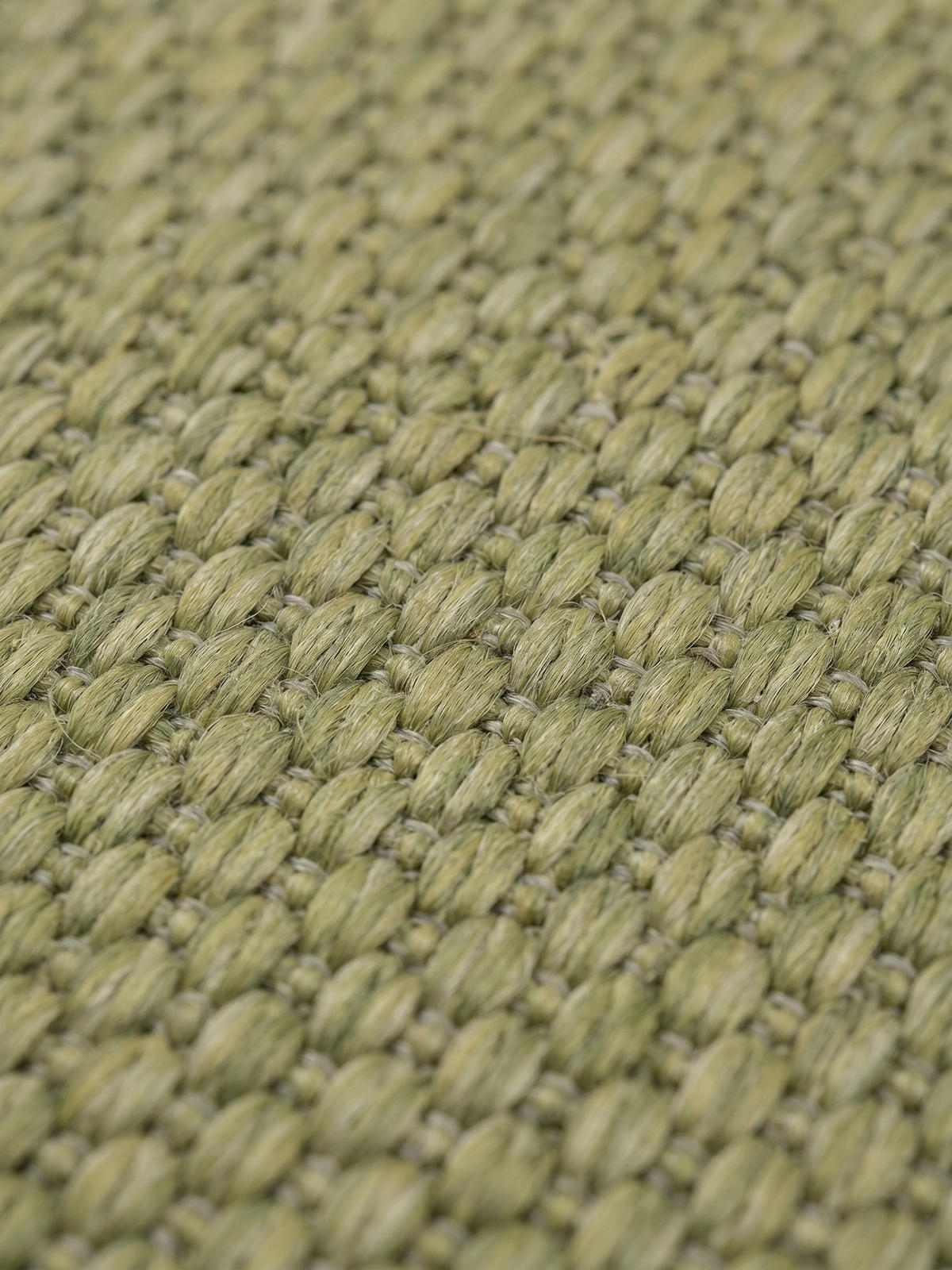 BALKONTEPPICH Einfarbig Wetterfest Waschbar Küche Balkon OEKO-TEX Rund Grün 200x200 cm Flur – ALSTER - Grün, Textil (200/200cm) - KADIMA DESIGN