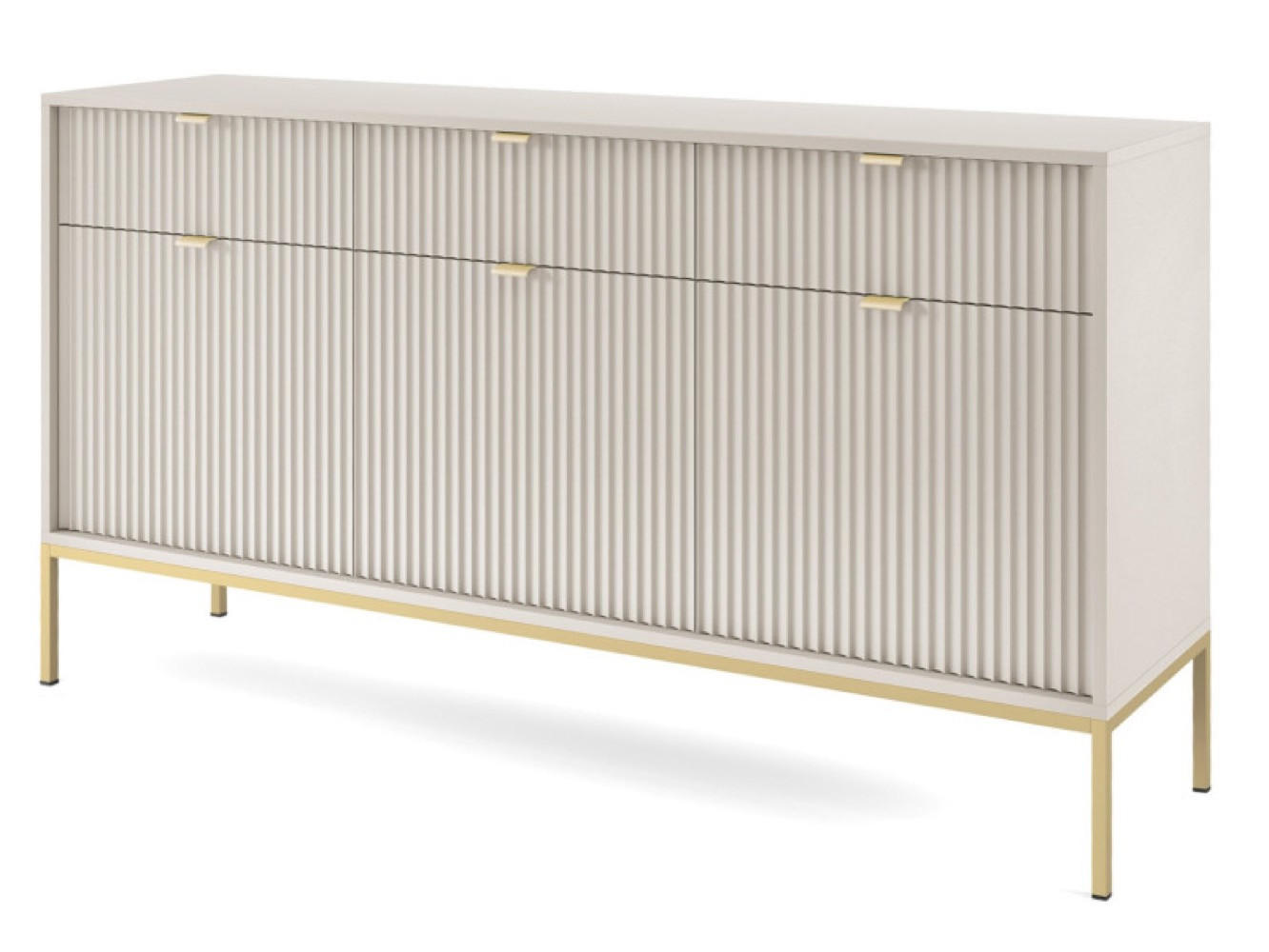 Sepro Meble Kommode Ecru 154x83x39 cm
