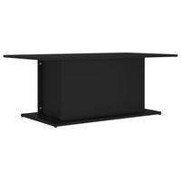 COUCHTISCH Schwarz 102x55,5x40 cm Holzwerkstoff - Schwarz, Holzwerkstoff (102/55.5/40cm) - furnicato