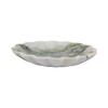 SCHALE Flower 30/30/6 cm - Grün, Naturmaterialien (30/6cm) - Present Time