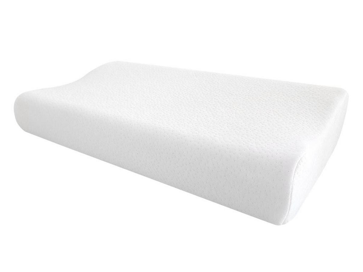 ERGONOMISCHES Memory-Schaum-Kopfkissen - 50 x 30 cm - Weiß - SLEEPY von YSMÉE - Weiß, Textil (50/30cm) - Vente-Unique