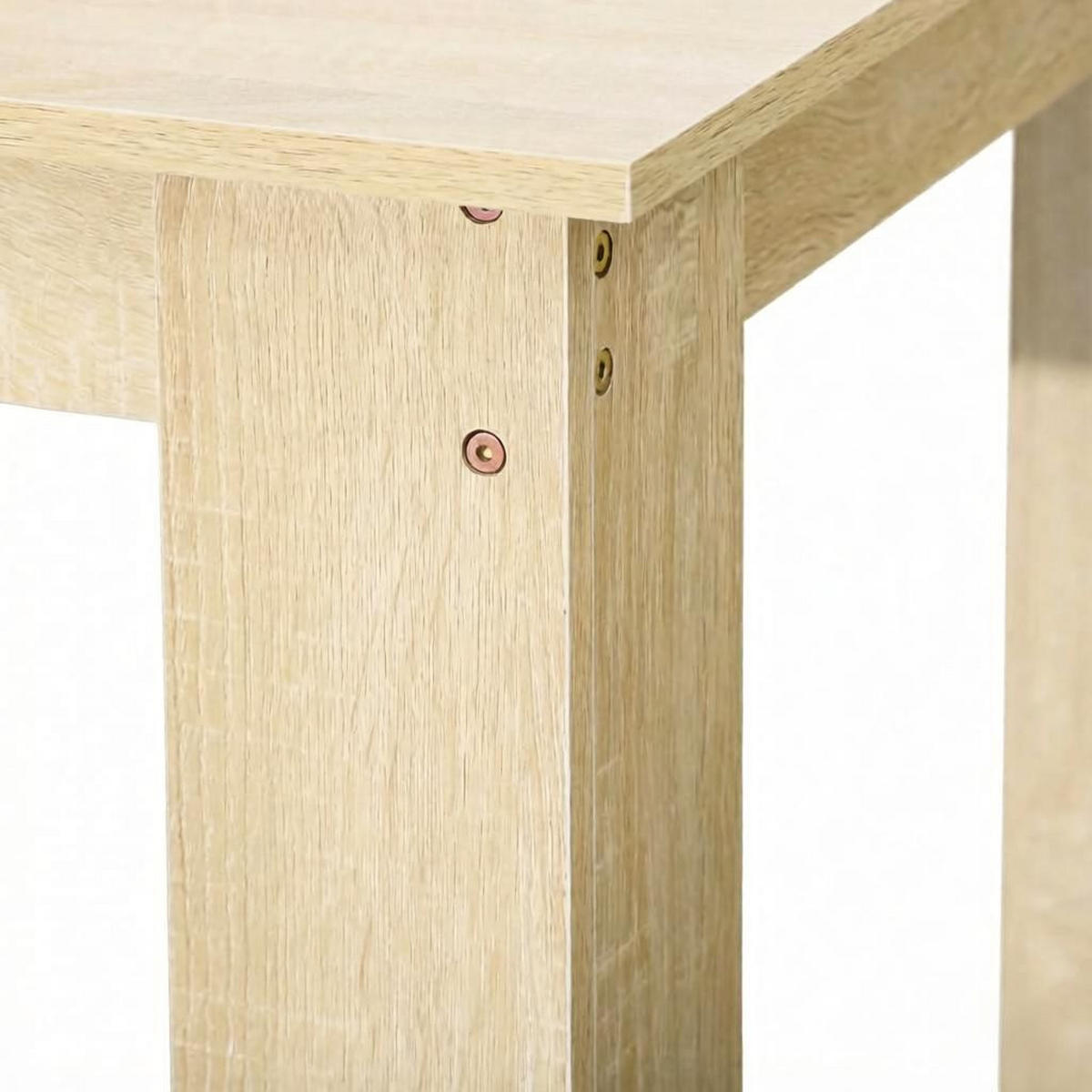 ESSTISCH 120/69/75 cm mit zentralem Design DE-39945 Eiche - Eichefarben, Holzwerkstoff (69/120/75cm) - ComfortXL
