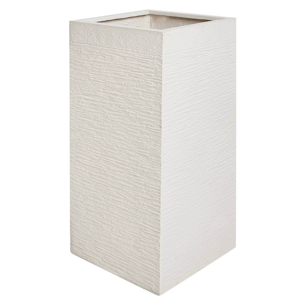 BLUMENTOPF Beige Dion - Beige, Naturmaterialien (70cm) - Beliani
