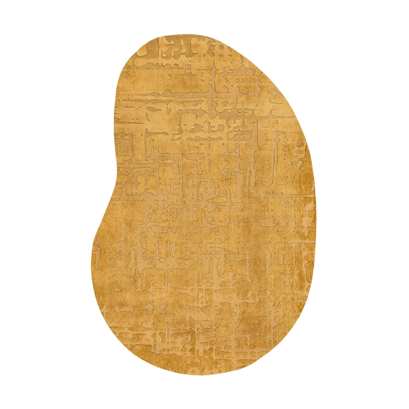 TEPIH Madagascar Gold Structures Baobab 170/235 cm - žuta, tekstil/plastika (170/235cm) - Louis De Poortere
