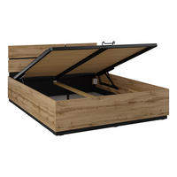 BOXSPRING POSTEL 160/200 Lilia Dřevo - hnědá, kompozitní dřevo (160/200cm) - Petits-meubles