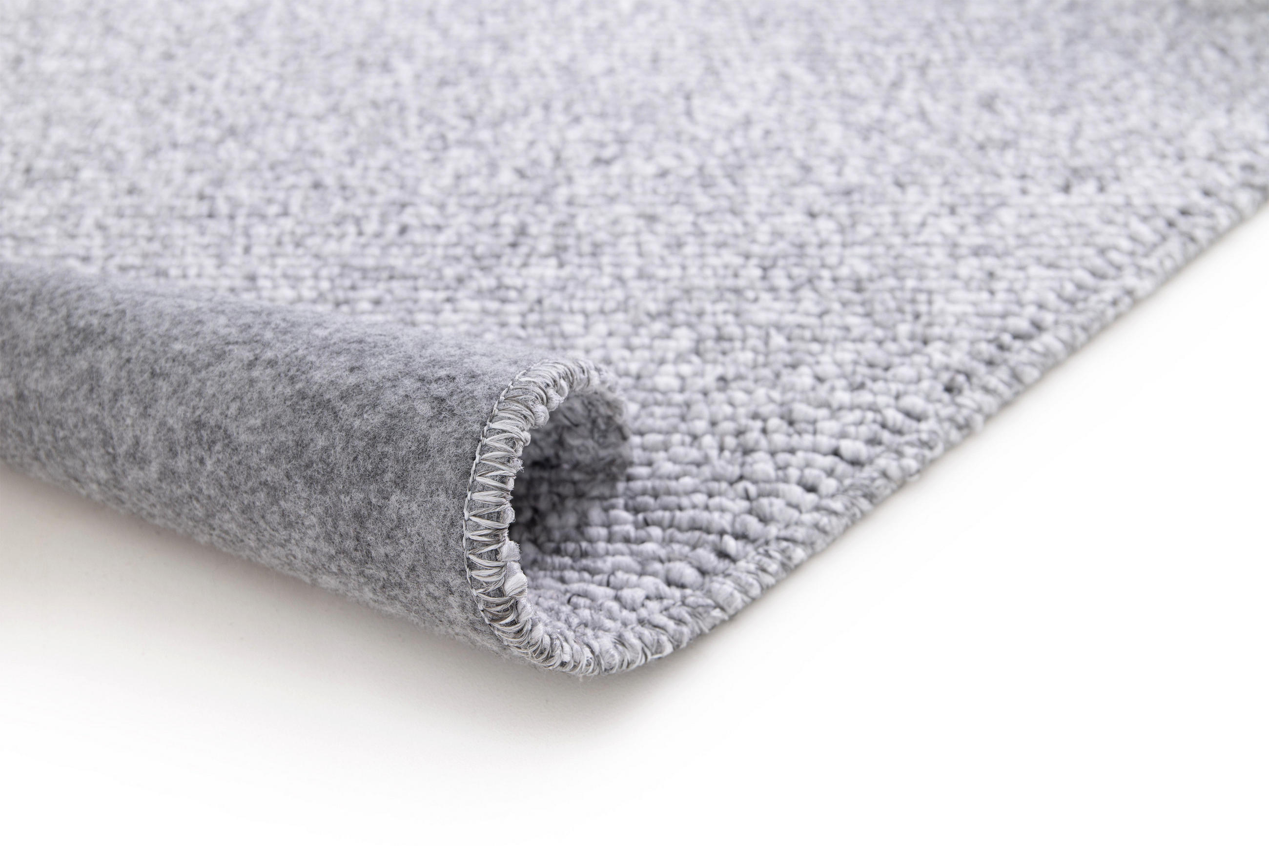 WEBTEPPICH Silber Petra 120/170 cm - Silberfarben, Textil (120/170cm) - Atticgo