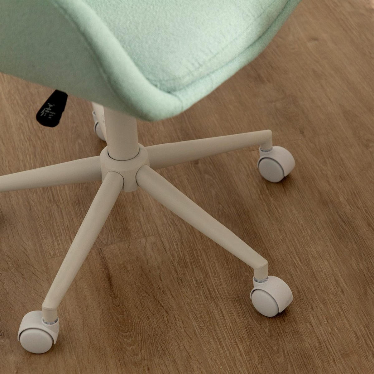 SCHREIBTISCHSTUHL Tasia Grün 60 cm x 75-82 cm - Grün, Metall (60/75/60cm) - Klast Home