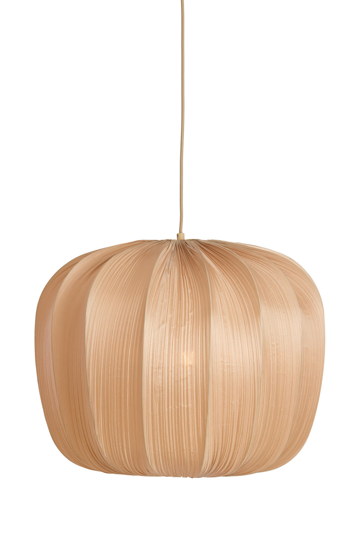 HÄNGELAMPE - Weiß - 60/60/45 cm - Weiß, Textil (60/60/45cm) - Light & Living