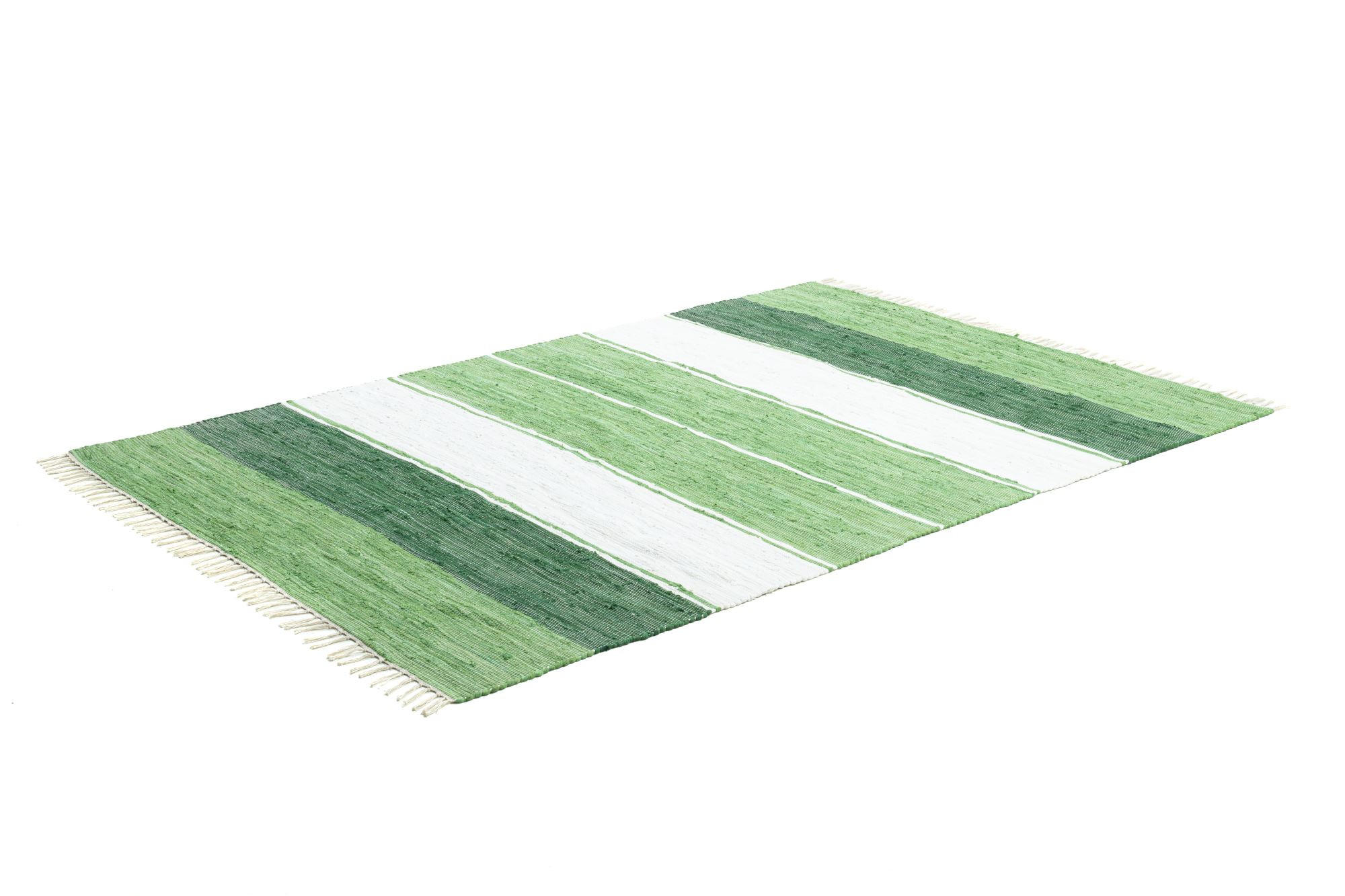 FLECKERLTEPPICH Happy Design 160x230 cm - Olivgrün, Textil (160/230cm) - THEKO