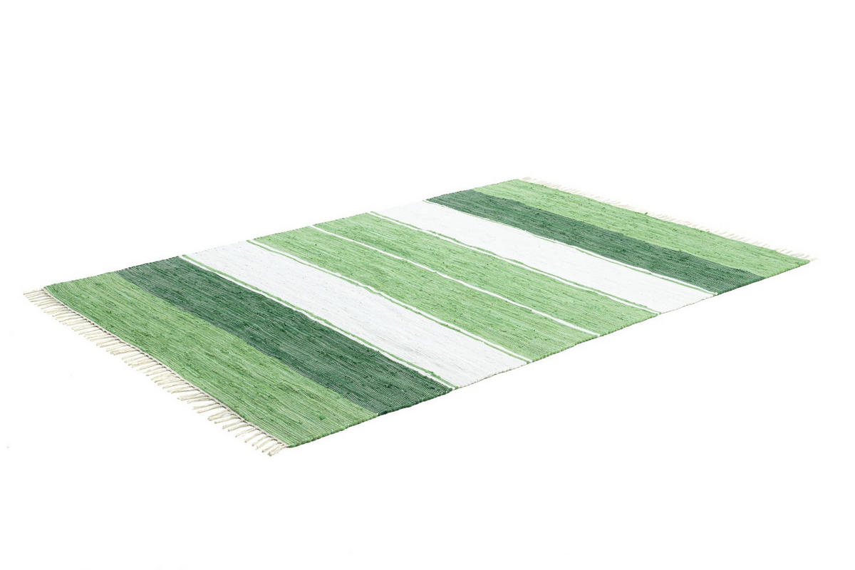 FLECKERLTEPPICH Happy Design 90x160 cm - Olivgrün, Textil (90/160cm) - THEKO