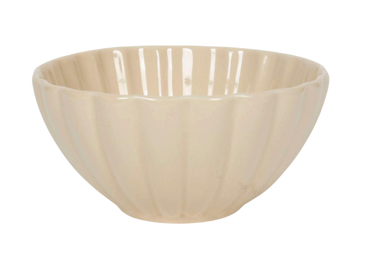SCHÜSSEL Suppenn / n Cardida Beige ø 14 cm - 6 Stück - Beige, Keramik - Cookinglife