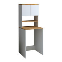 WASCHMASCHINENSCHRANK Atlantic III 65cm Breit, 181cm Hoch - Eiche Bianco, Holzwerkstoff (65/181/60cm)