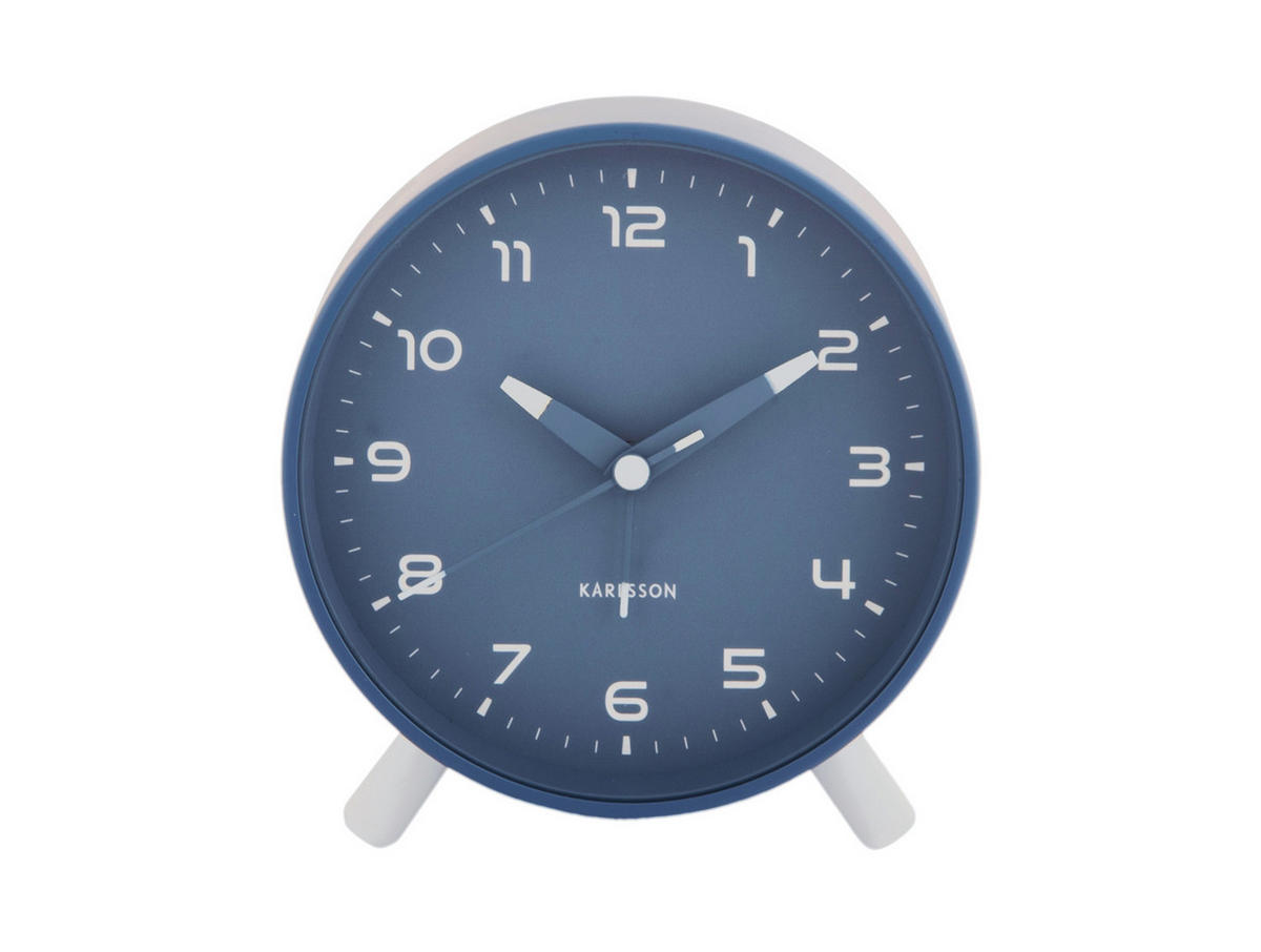 WECKER Orgullo 5/11/12 cm - Blau, Metall (11/12/5cm) - Karlsson