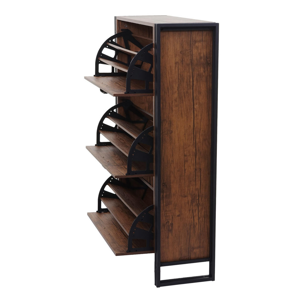 SCHUHKIPPER Braun - Braun, Holzwerkstoff (77/122/29cm) - MCW