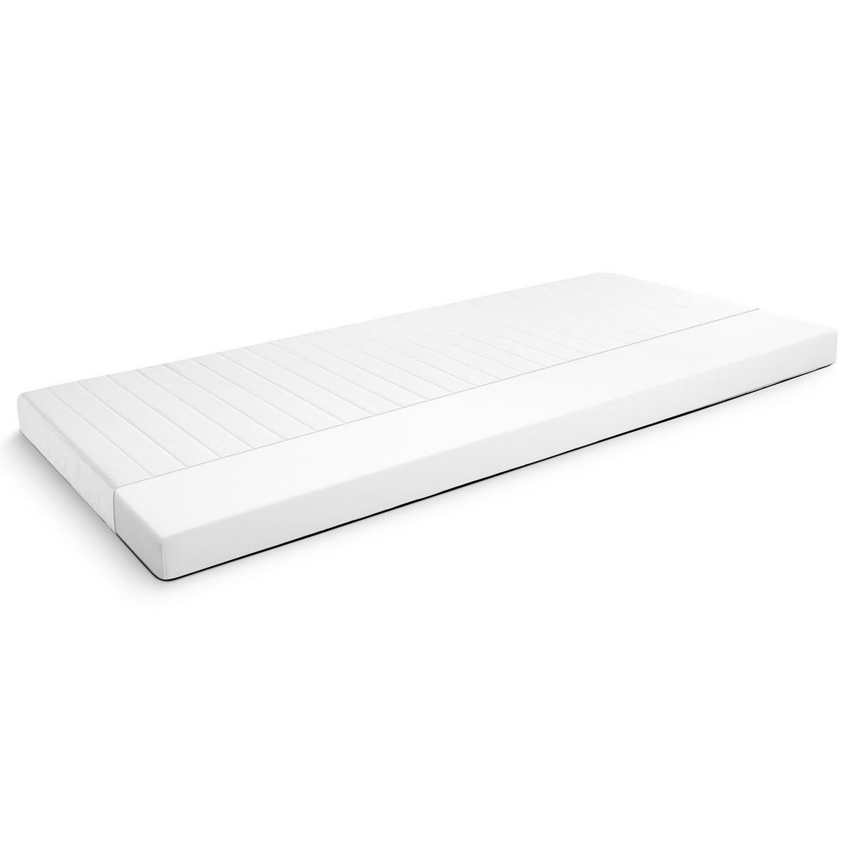 KOMFORTSCHAUMMATRATZE K10 90x200 cm - Weiß, Textil (90/200cm) - Matratzen Discount