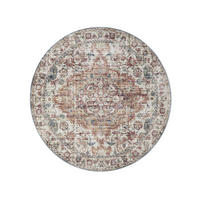 VINTAGE-TEPPICH George waschbar ø 160 cm rund - Multicolor, Kunststoff (160/160cm) - benuta