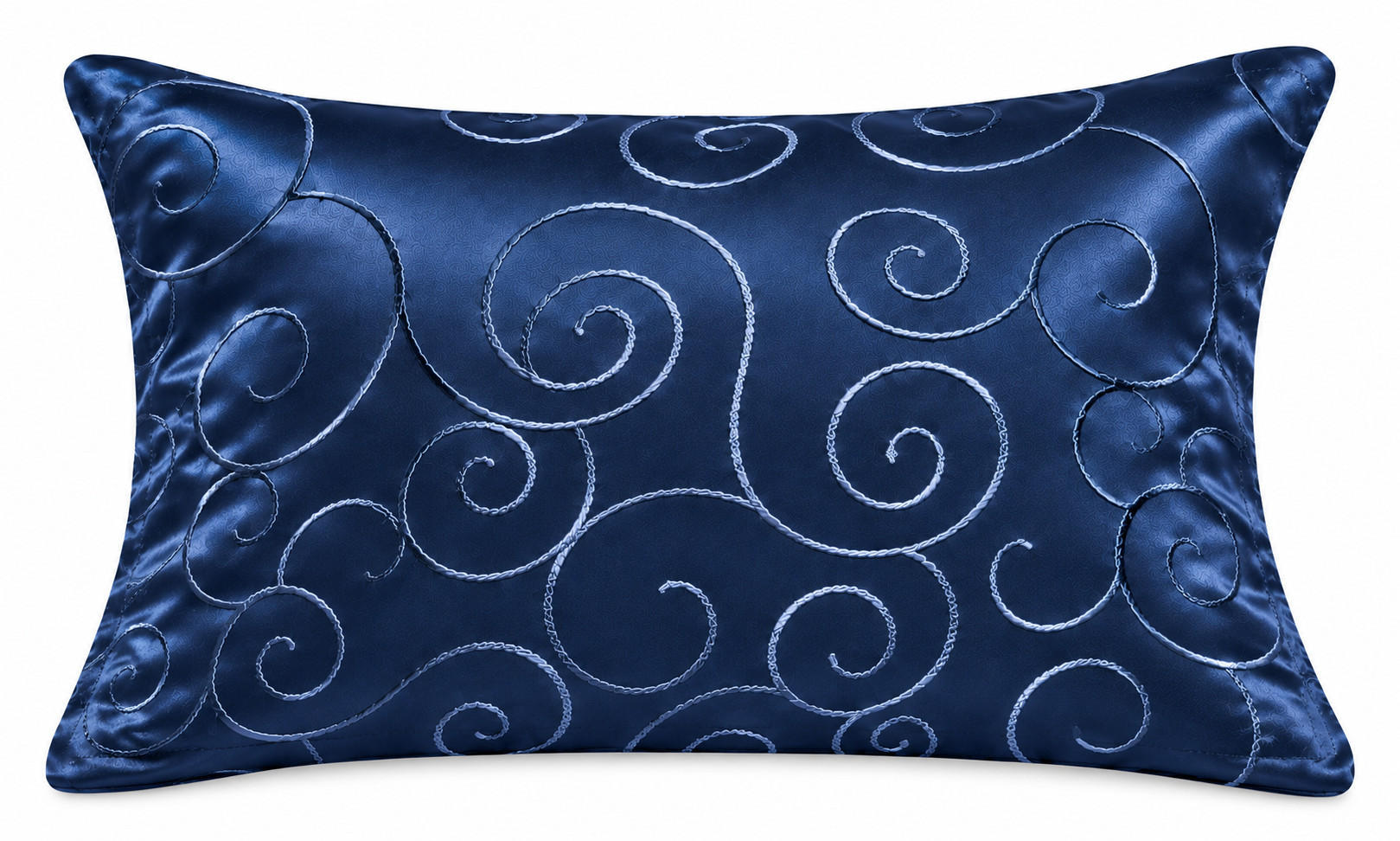TiborTex Kissenbezug Dunkelblau 30x50 cm