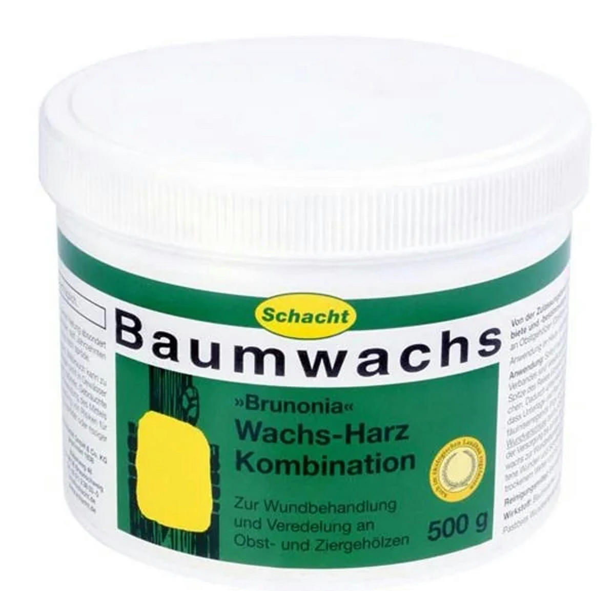 BAUMWACHS Brunonia, 500g, kalt streichbar - Weiß, Kunststoff - Westfalia