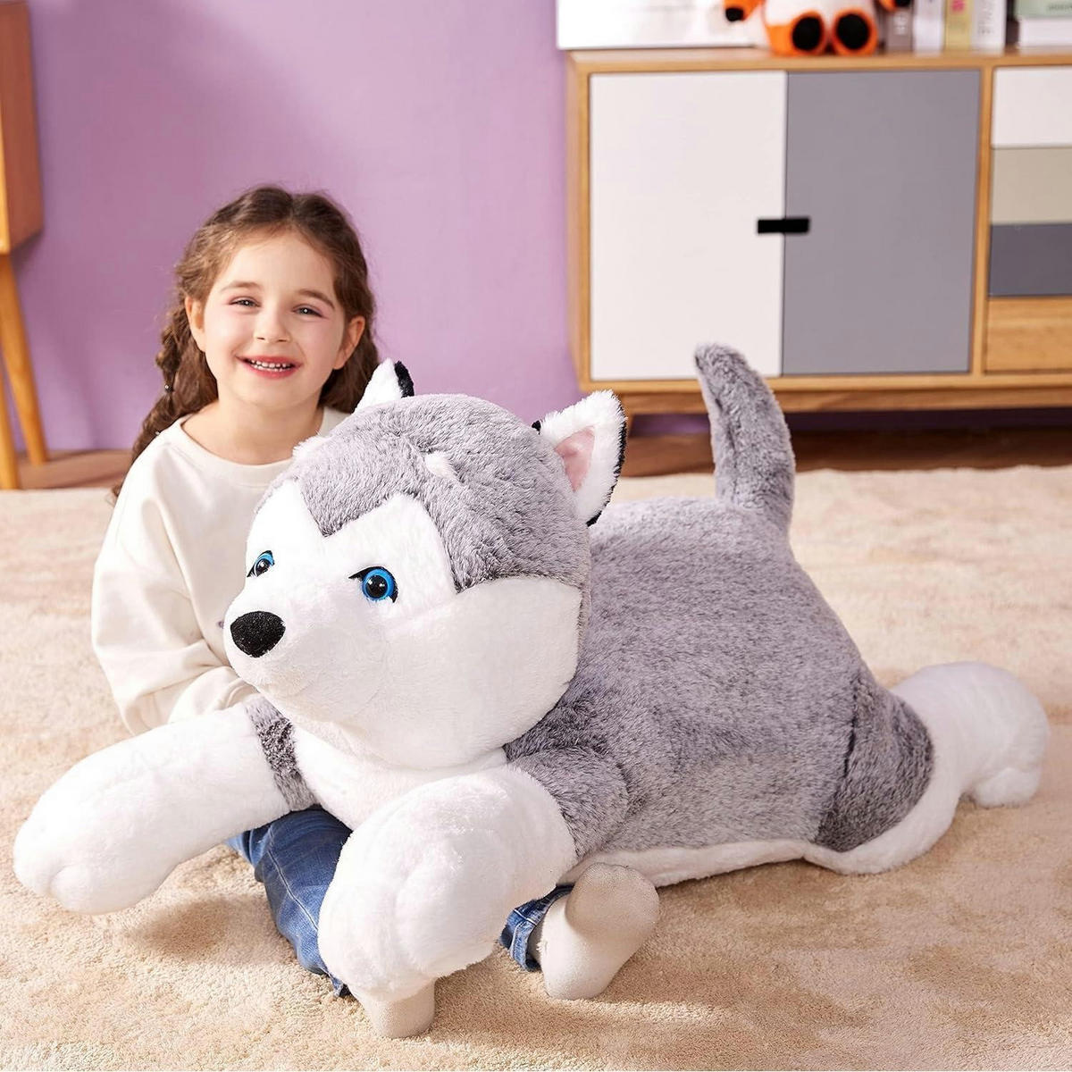 STOFFTIER Husky 78 cm - Multicolor, Textil (33/78cm)