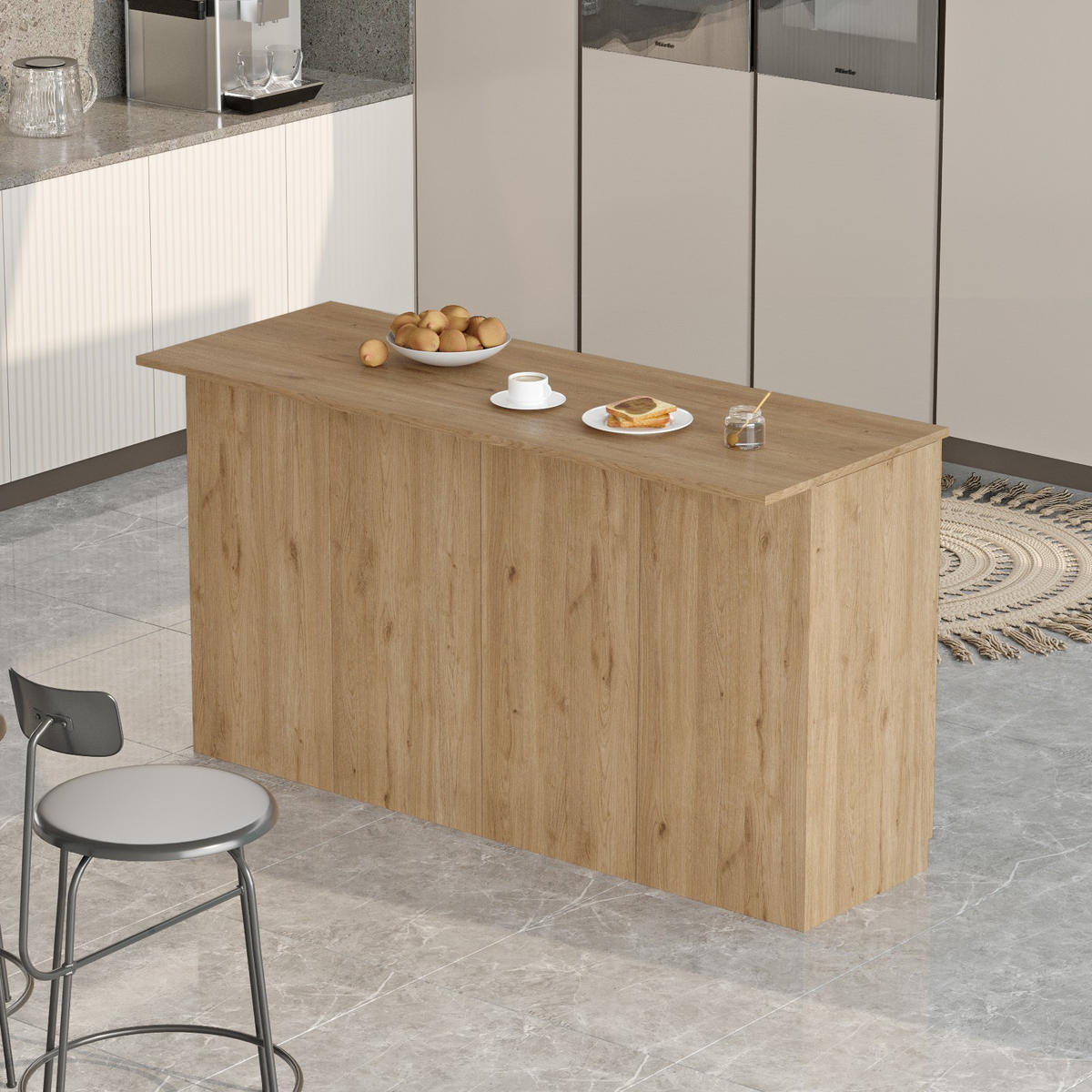 ESSTISCH lark Braun - Braun, Holz (160/60/90cm) - Habitat Garten
