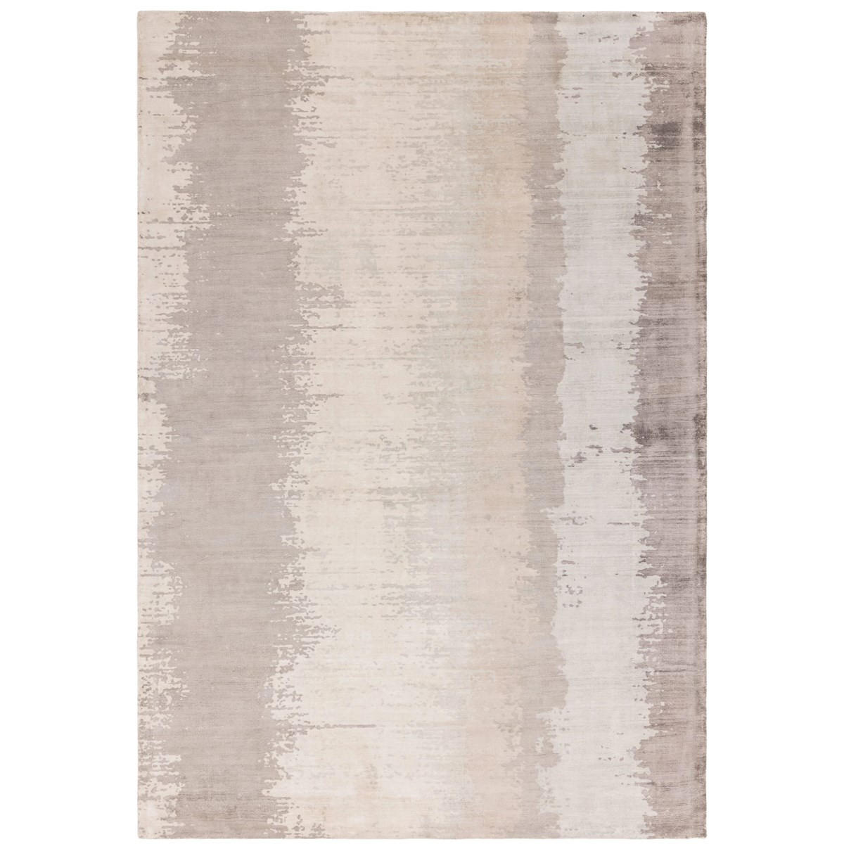 TEPPICH Moderner, handgewebter für Wohn- und Schlafzimmer GINO Beige 160 x 230 cm - Beige, Textil (160/230cm) - Novatrend