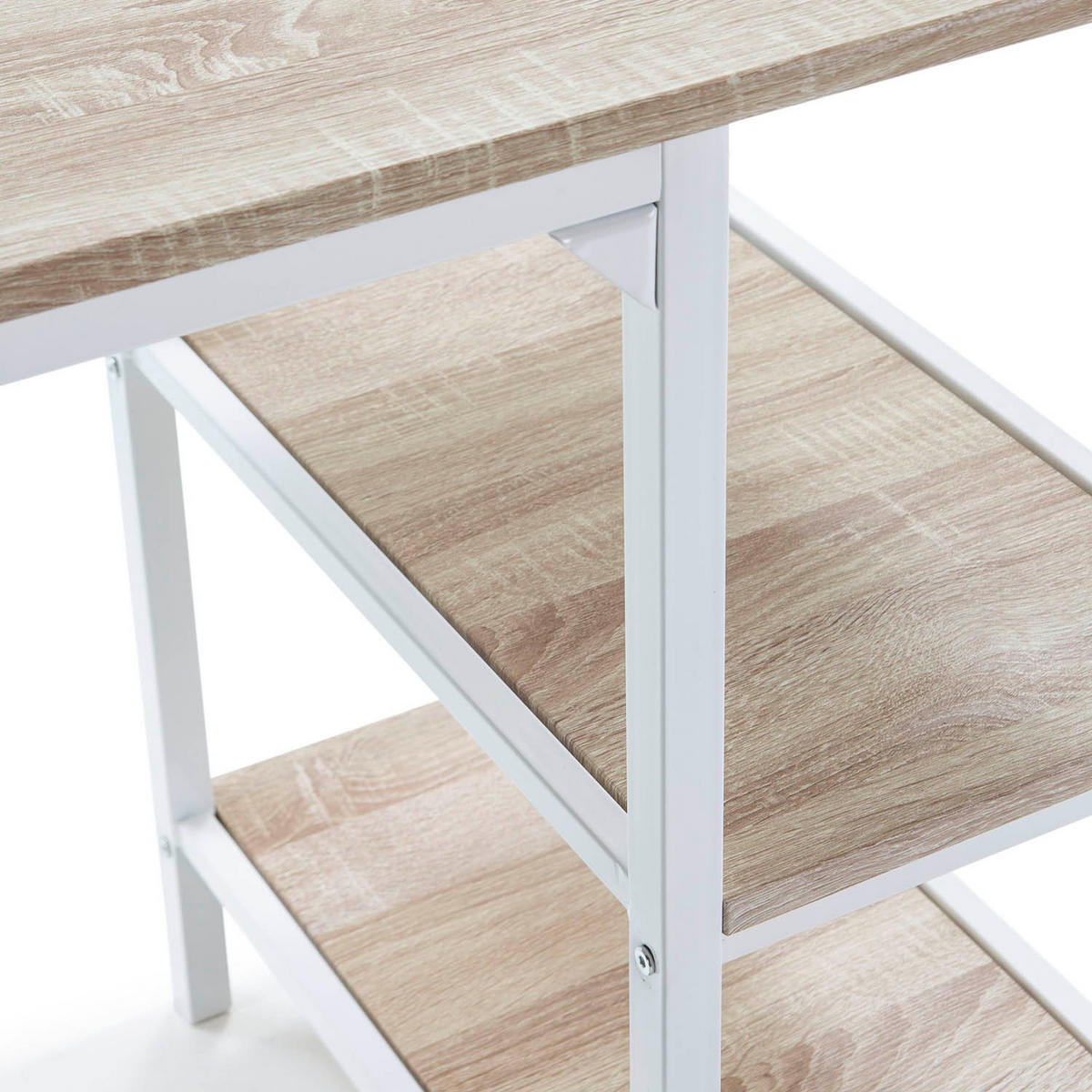 SCHREIBTISCH 110/55/76 Colon Weiß - Weiß, Holzwerkstoff (55/110/76cm) - VS Venta-stock