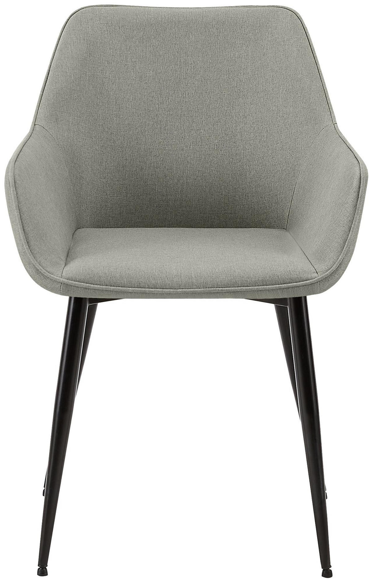 ESSZIMMERSTUHL Luena 82x52x63 cm hellgrau - Hellgrau, Textil (52/82/63cm) - furnicato