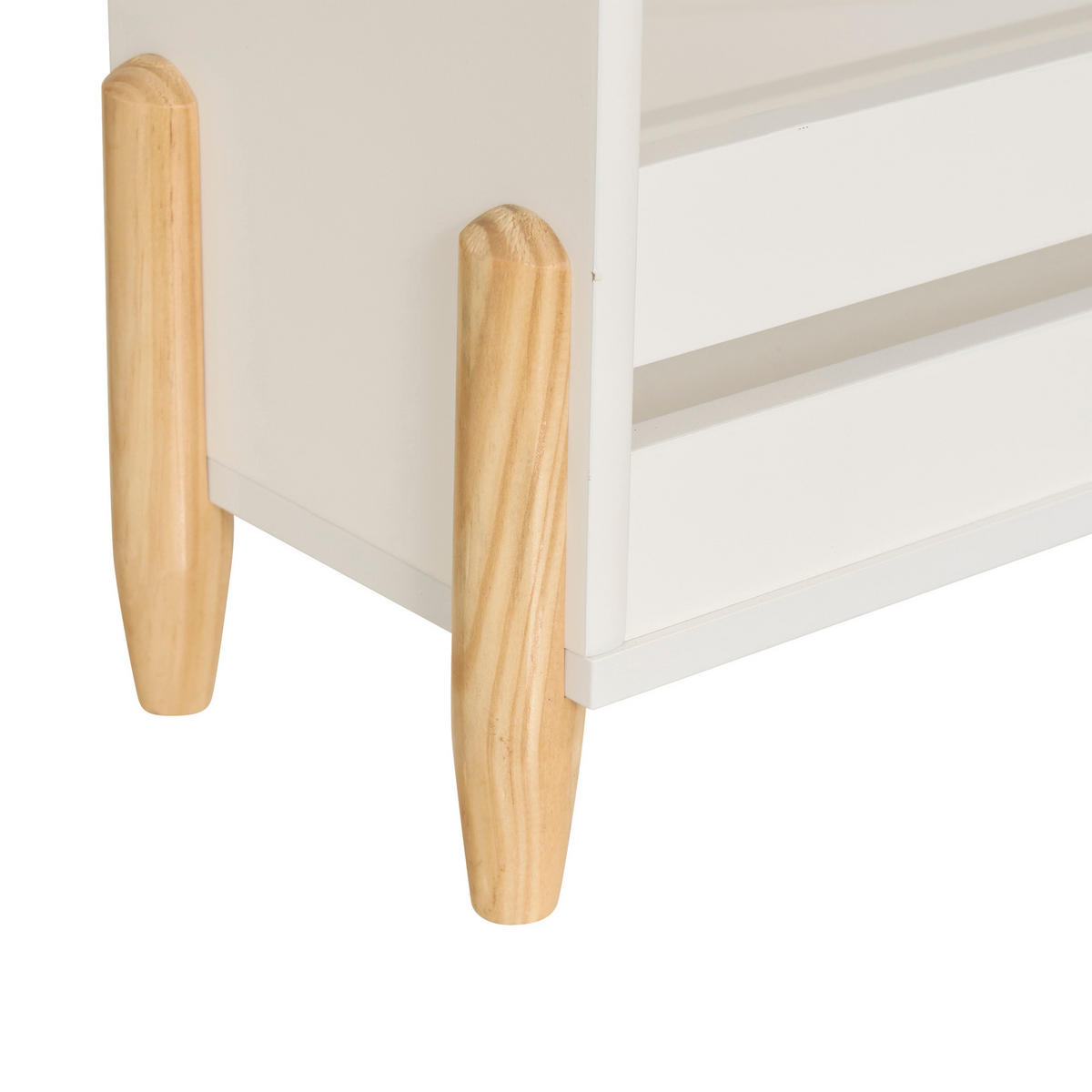 KINDER-BÜCHERREGAL Fjella 61,5/18,5/100 cm - Weiß, Holzwerkstoff (18.5/100/61.5cm) - Atmosphera for kids