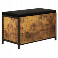 TRUHE, braun 80/40/50 cm - Braun, Holzwerkstoff (80/50/40cm)