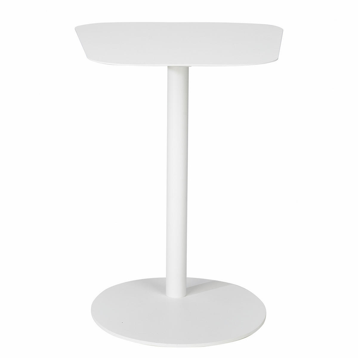 HOME24 Beistelltisch Lothrop - Weiß, Metall (50/50/38cm) - home24