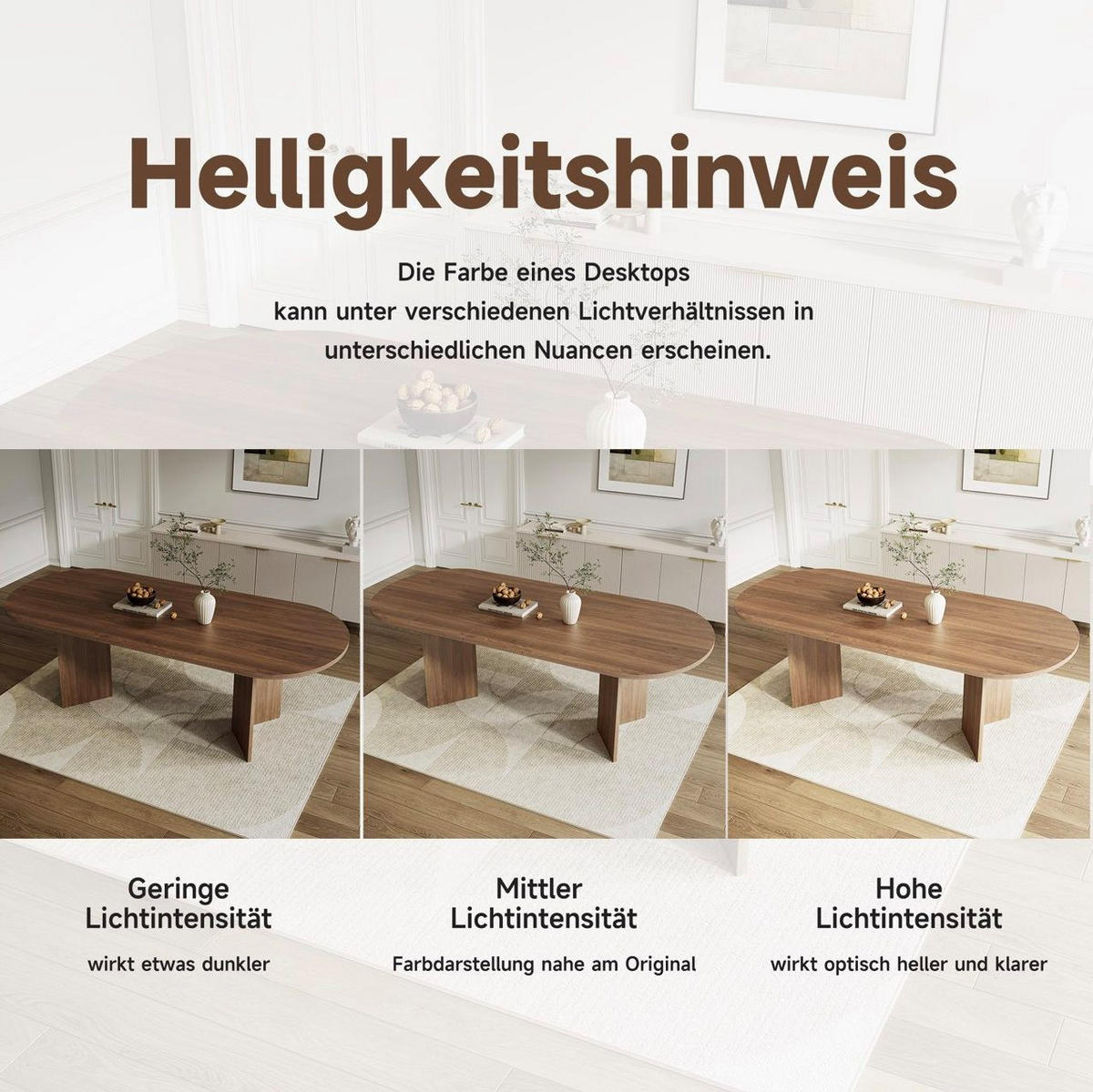 ESSTISCH 160/200/90 cm in Nussbaum ausziehbar mit abgerundeten Ecken - Walnussfarben, Holzwerkstoff (200/90/75cm) - Flora Grace