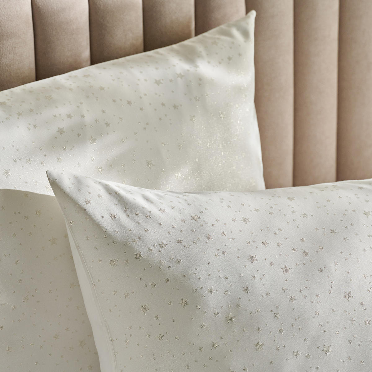 BETTWÄSCHE Jacquard NOLISO, 160x200 cm, Weiß, Winter Weihnachten Bettbezug, Weihnachtsdeko, Christmas, Weihnachtsmotiv - Weiß, Textil (160/200cm) - home&you