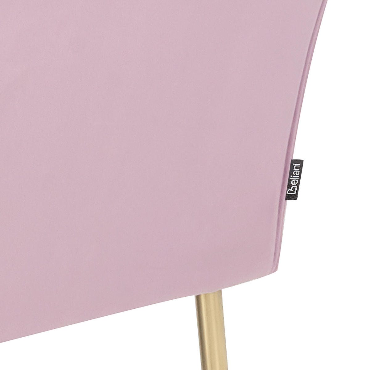 ČALOUNĚNÉ LEHÁTKO CHAISE LONGUE Sametová látka Světle fialové Nantilly - fialová, textil (175/76/70cm) - Beliani