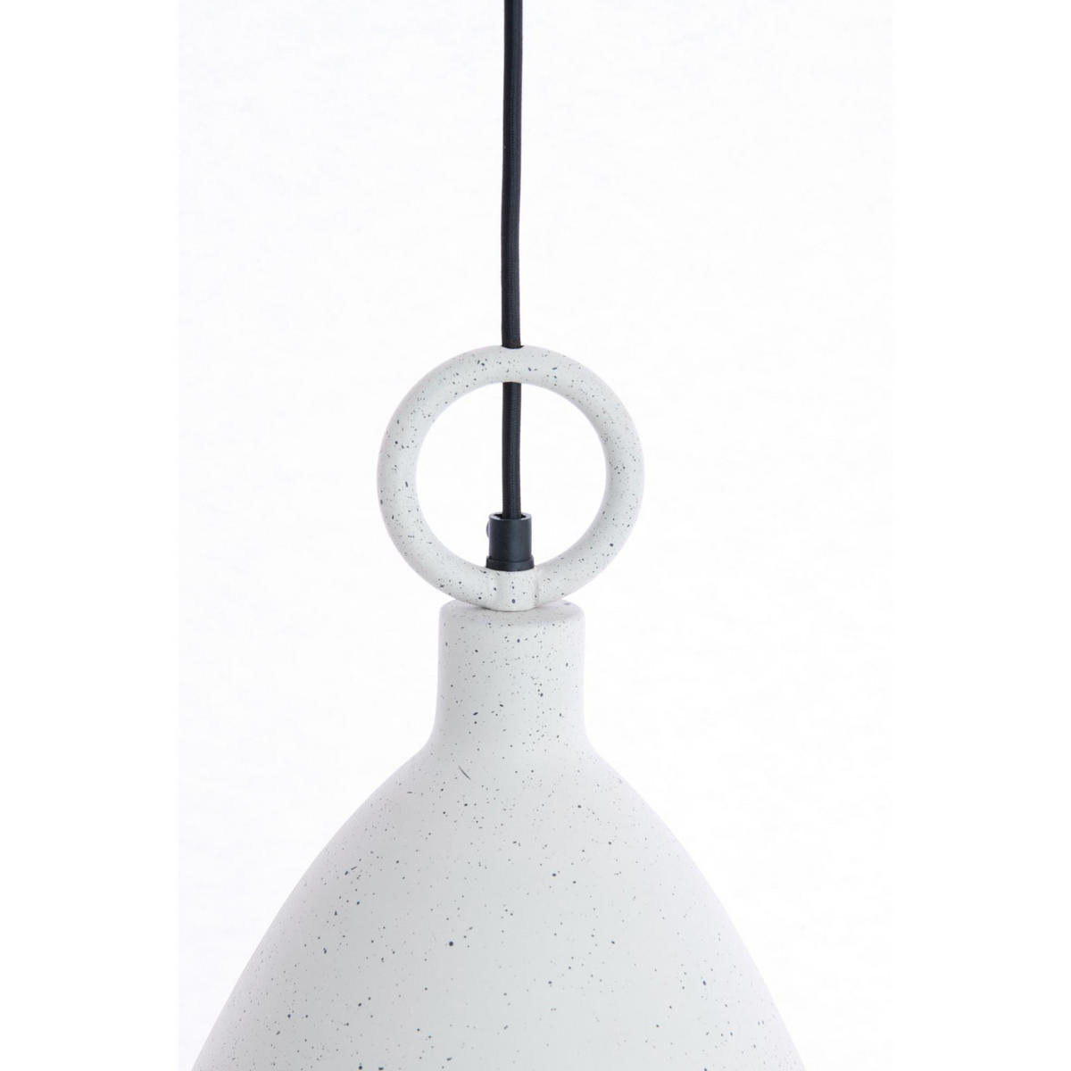 HÄNGELAMPE Risari Weiß 24/24/37 cm - Weiß, Metall (24/24/37cm) - Light & Living