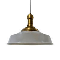 KÜCHENLAMPE Asletl Long-Knob 40/30 cm - Grau, Metall (30/40/30cm) - Bamyum