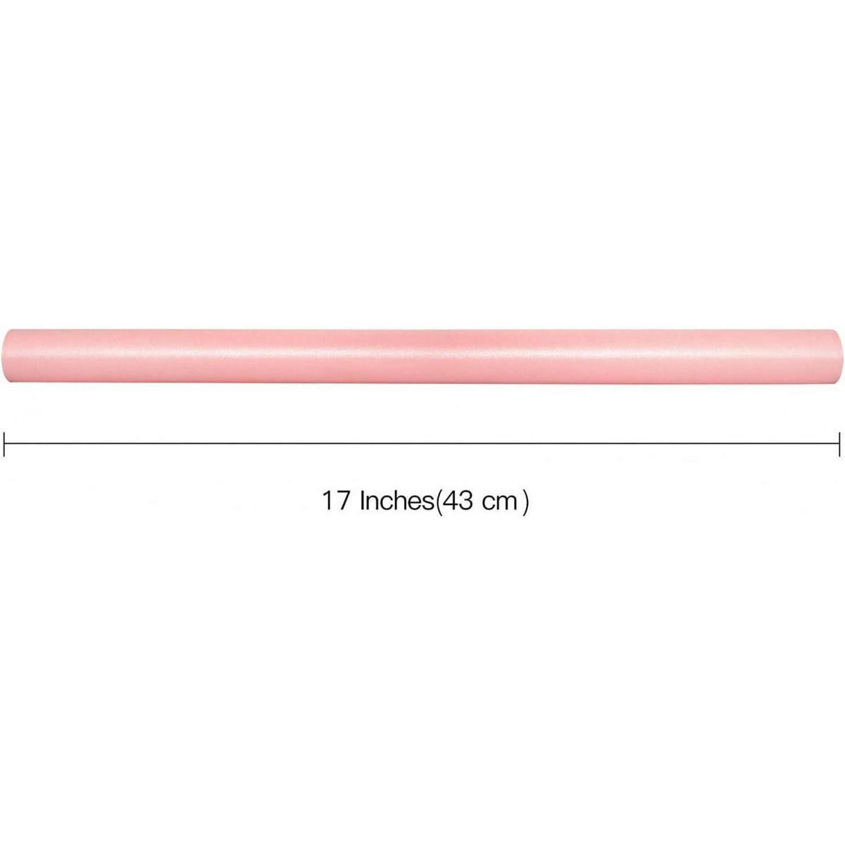 GESCHENKPAPIER Rosa Matt Perlmutt 43,2 cm x 10 m - Rosa, Papier (43.2/1.5/43.2cm)