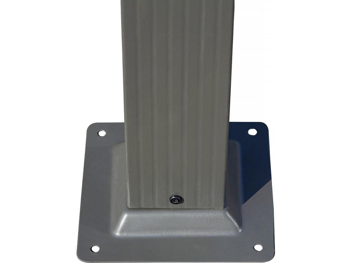 PERGOLA - MARKISE Anthrazit - Grau, Metall (295/231/395cm) - Habitat Garten