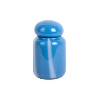 VASE Dulce Raya 10/10/19 cm - Blau, Glas (19cm) - Present Time