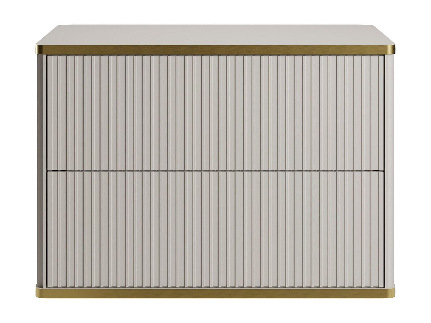 WASCHBECKENUNTERSCHRANK - 80 cm x 47 cm - Holz, Platte - Beige - KELIZA - Beige, Holz (80/54/47cm) - Vente-Unique